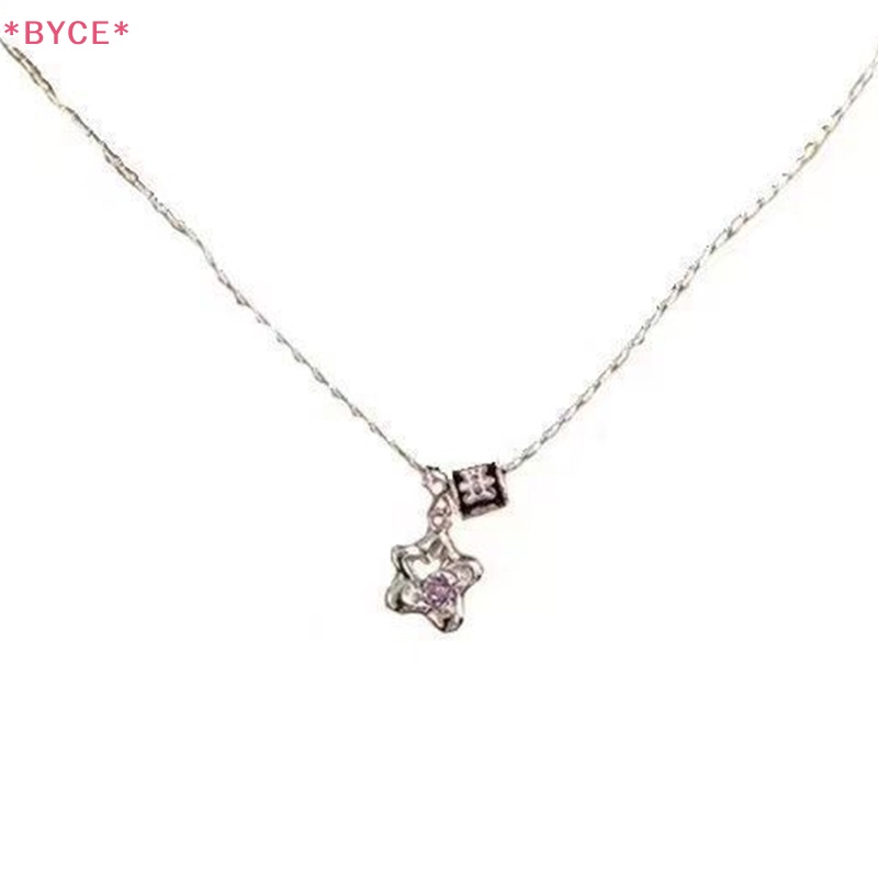 Vòng cổ Bạc Mặt Hình Ngôi Sao Nhỏ Dễ Thương Thời Trang Cho Nữ Mới