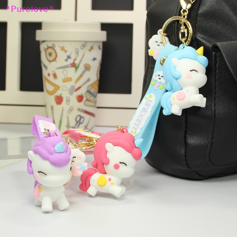 Móc Khóa Hình Kỳ Lân 3D Đáng Yêu Mới