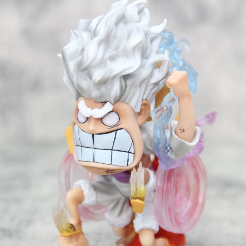 Mô Hình Nhân Vật Luffy Gear 5 Trong Phim Hoạt Hình One Piece