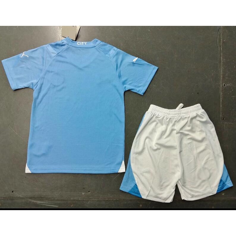 Bộ Đồ Thể Thao Đội Nhà Manchester City 23 / 24 Cá Tính Cho Người Lớn Và Trẻ Em