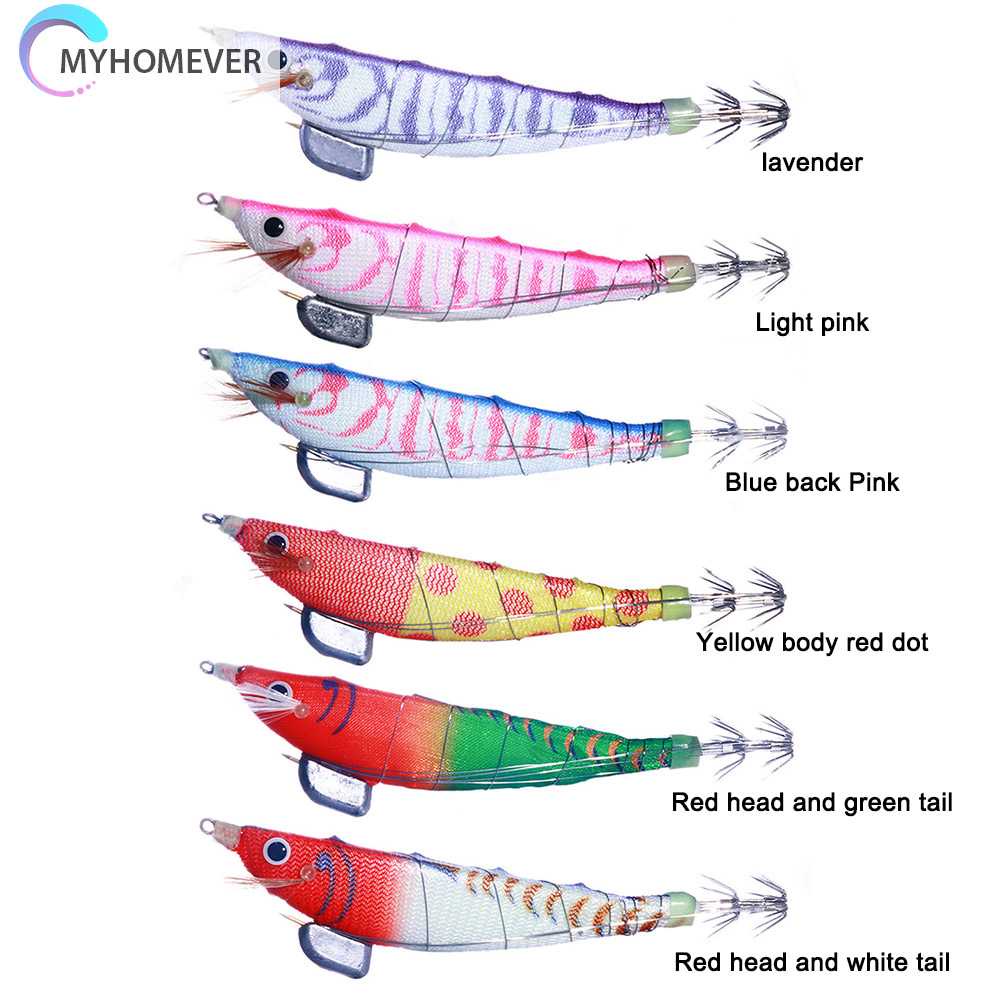 Mồi Câu Cá Giả Hình Tôm Bằng Gỗ Phát Quang Kích Thước 12cm 14.3g