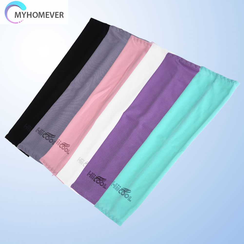 1 Cặp Vỏ Bọc Cánh Tay Làm Mát Chống Tia UV Thoáng Khí Cho Nam Và Nữ