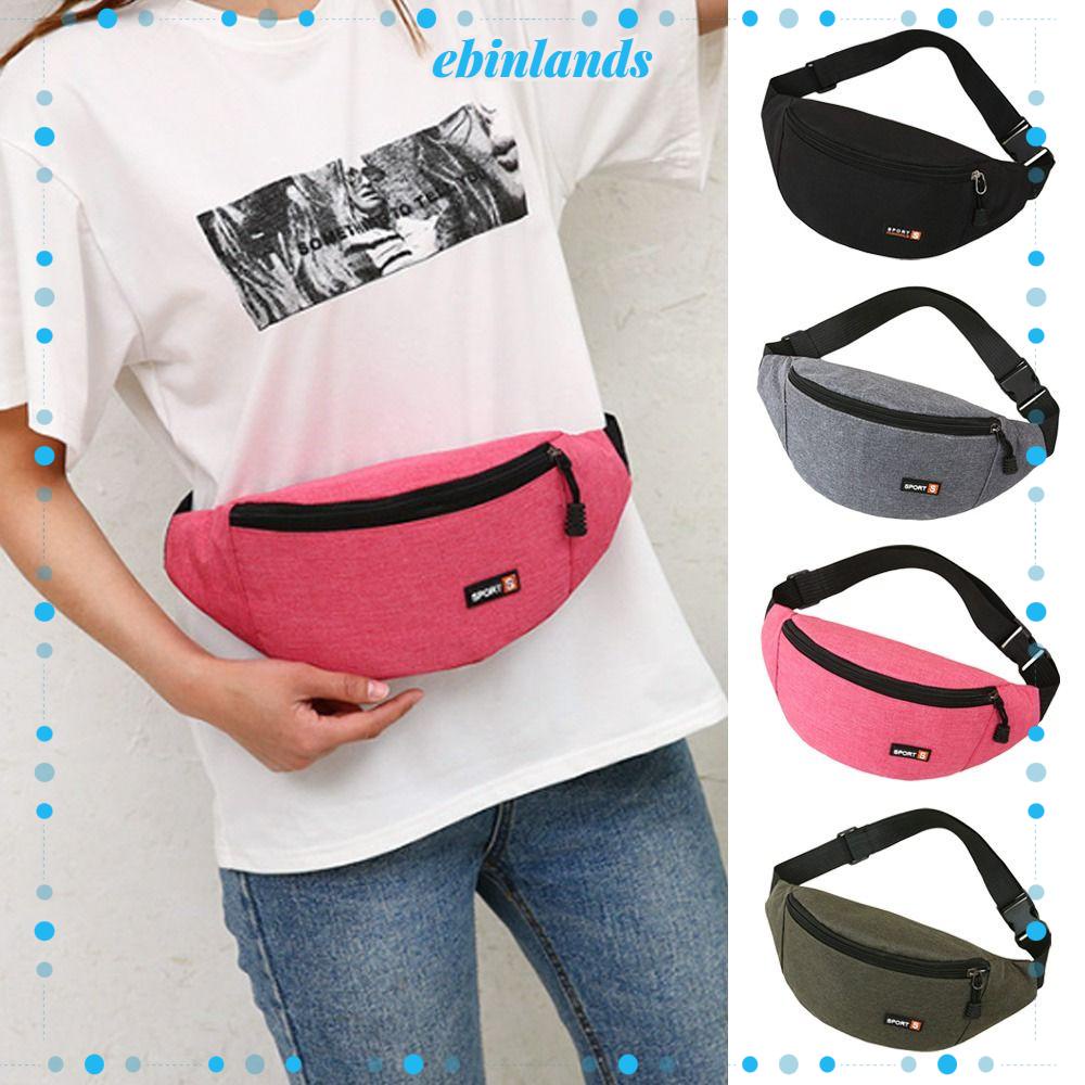 Túi Đeo Hông Chất Liệu Nylon Cỡ Lớn Cho Nam Nữ