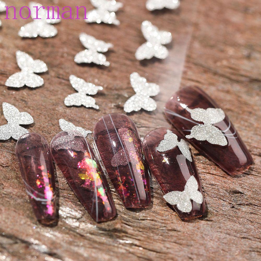 Đề Can Dán Móng Tay Tự Dính Hình Bướm Gấu Ngôi Sao Cho Nữ