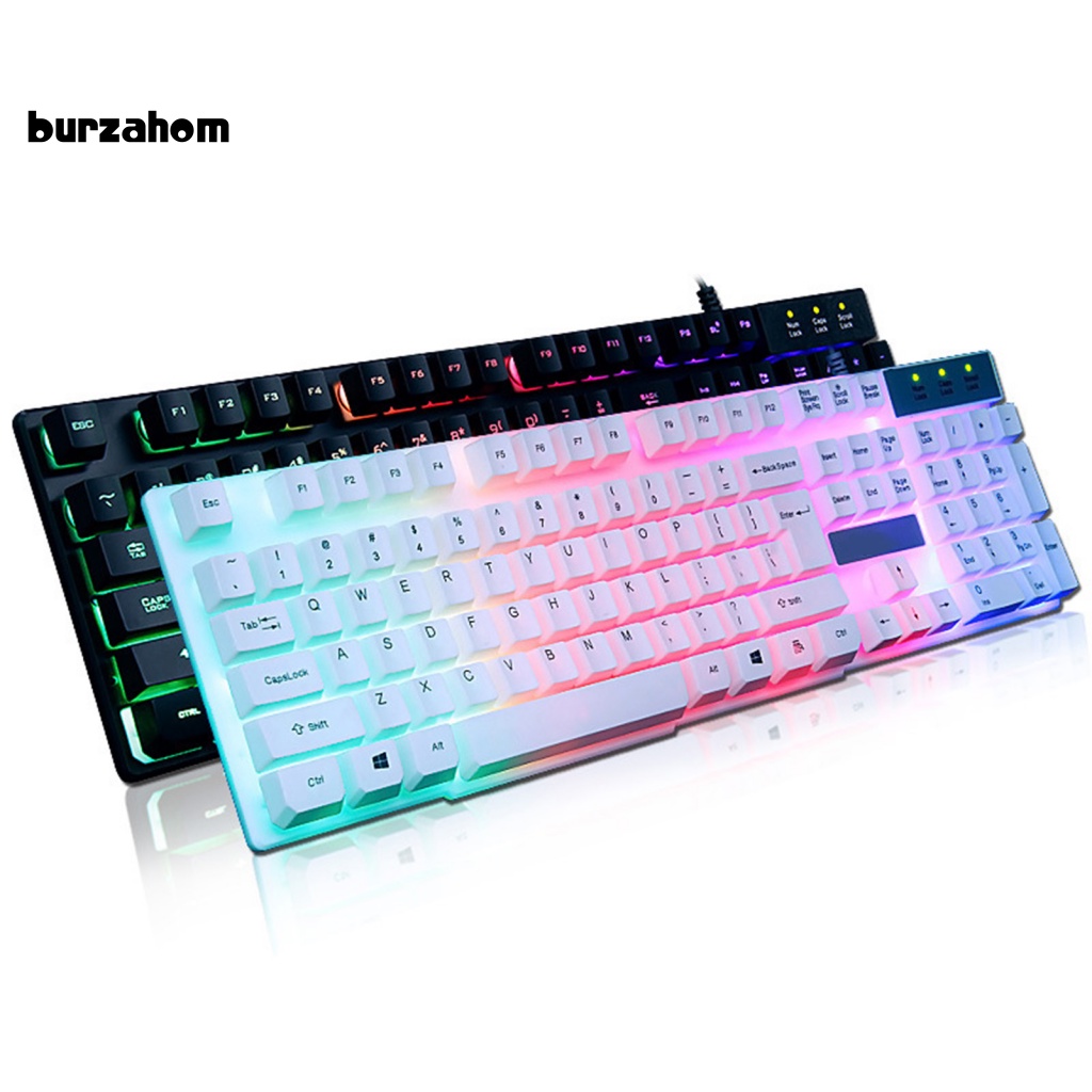 1 Bộ Bàn Phím Và Chuột 104 Phím Có Dây Cho Máy Tính