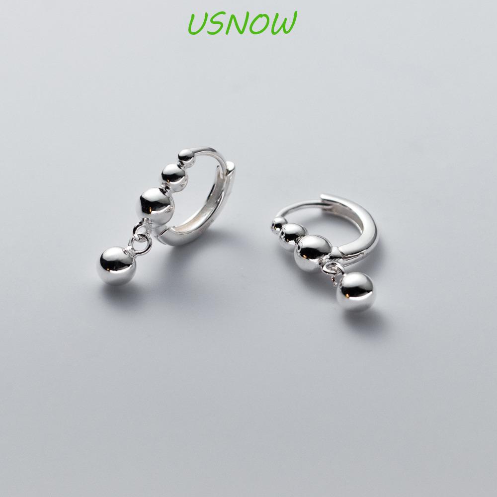 Khuyên Tai Vòng Lắc Xỏ Hạt Hình Chữ D Đơn Giản Sáng Tạo Thời Trang Kpop