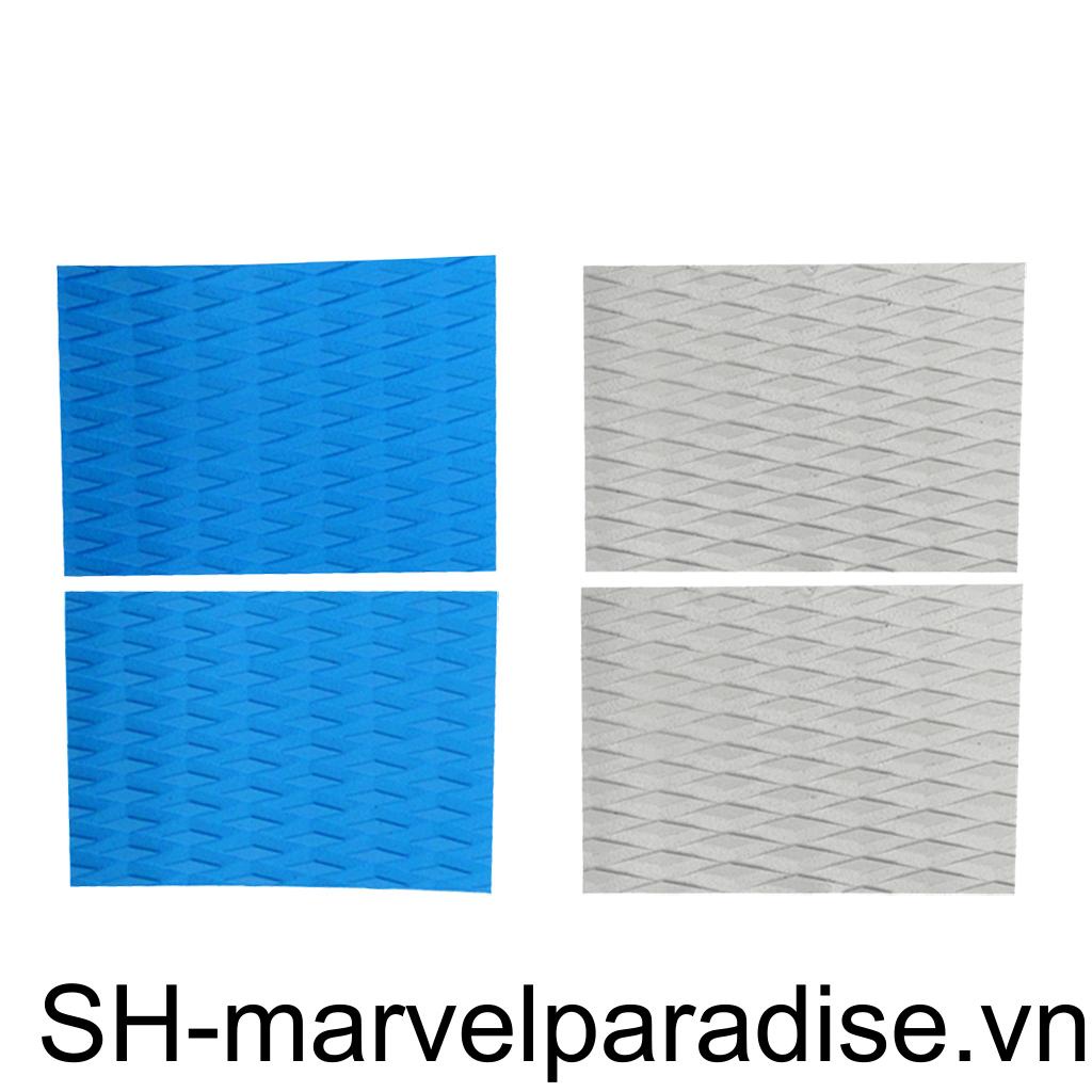 Bộ 2 Đệm EVA Gắn Ván Lướt Sóng / Ván Trượt Màu Xanh Da Trời