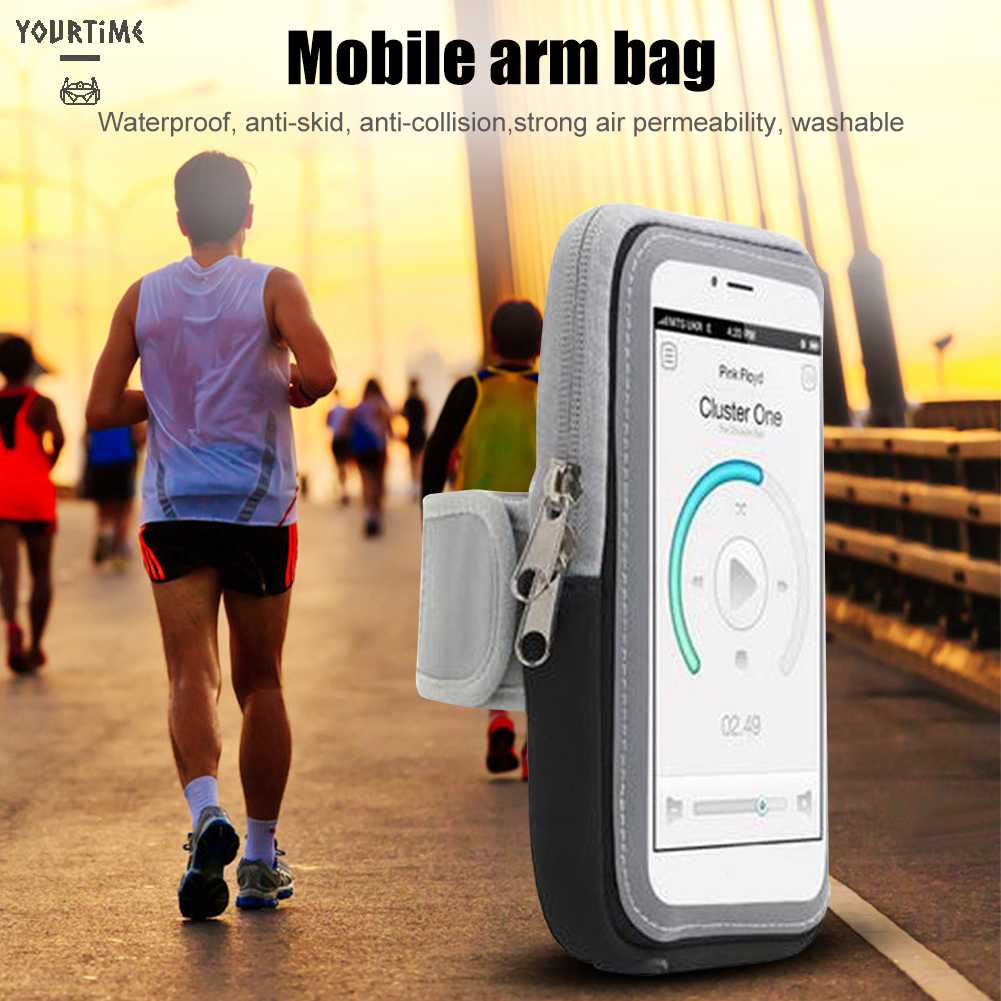 Túi Đựng Điện Thoại Đeo Cánh Tay Màn Hình Cảm Ứng Thông Dụng Cho Nam Nữ Chơi Thể