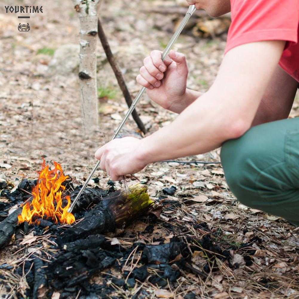 Ống Thổi Lửa Nấu Ăn Tiện Lợi Cho Hoạt Động Ngoài Trời