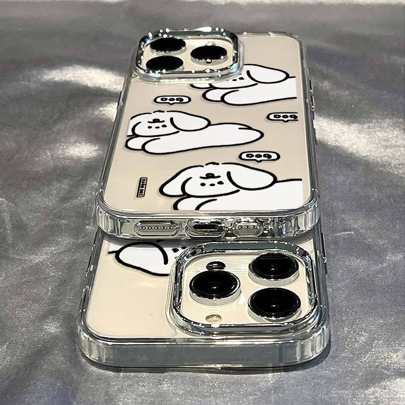 ✅Ốp Điện Thoại Mềm Chống Sốc Hình Cún Dễ Thương Cho Apple Iphone 14Pro 12118 Max YYE6 / 713In