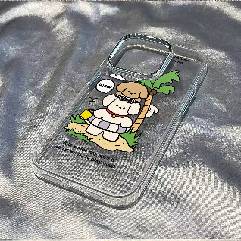 ✅Ốp Điện Thoại Vỏ Dừa Chống Sốc Kiểu ins Style / 81311 iPhone12max7 T7CR 14pro 12Max7