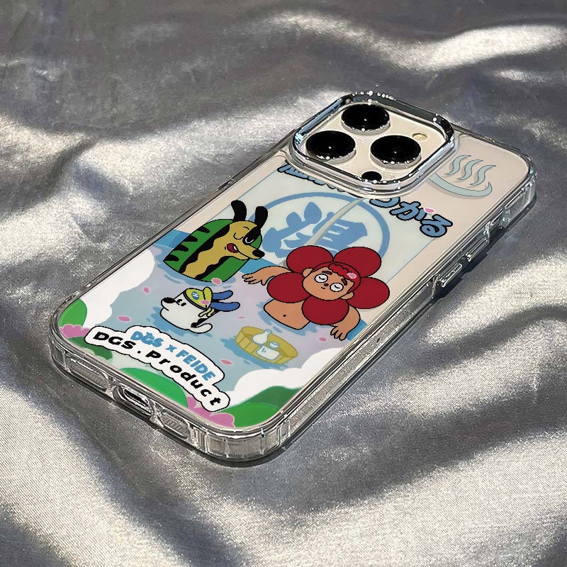 ✅Ốp Điện Thoại Dẻo Thiết Kế Đơn Giản Chống Sốc Thời Trang Cho Iphone14Pro / max11137 8iPhone12 K12E