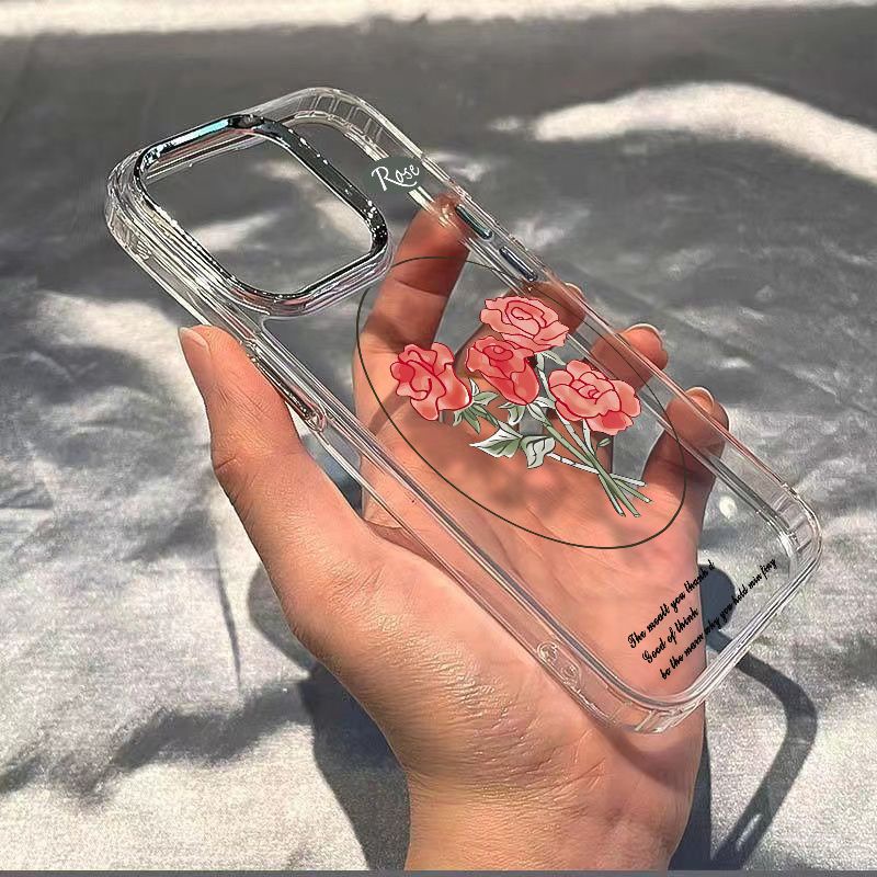 ✅Ốp Điện Thoại Mềm Chống Sốc Kiểu Pháp / Đơn Giản 13In Iphone127 1114pro Max 8