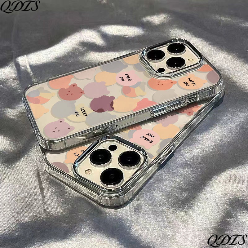 ✅Ốp Điện Thoại Dẻo Họa Tiết Gấu Nhỏ Dễ Thương Chống Sốc Cho Iphone 7 8 max 14Pro13Plus 1211
