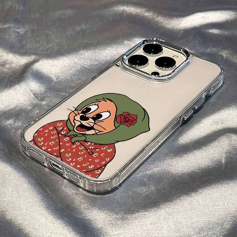 ✅Ốp Điện Thoại Dẻo Họa Tiết Đơn Giản Thời Trang Chống Sốc Cho iPhone12maxxs 7 Jerry 1314pro11 Plus 8
