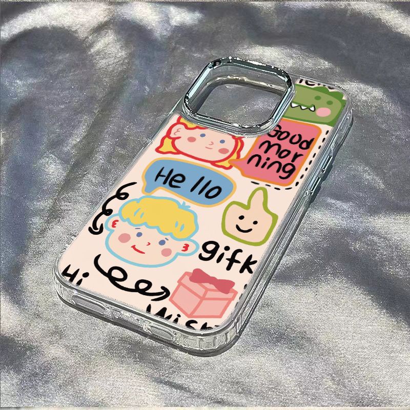 ✅Ốp Điện Thoại Mềm Chống Sốc In Chữ Tiếng Anh Đơn Giản / 7 Cho Iphone 8plus 1211 14Pro13Inch max