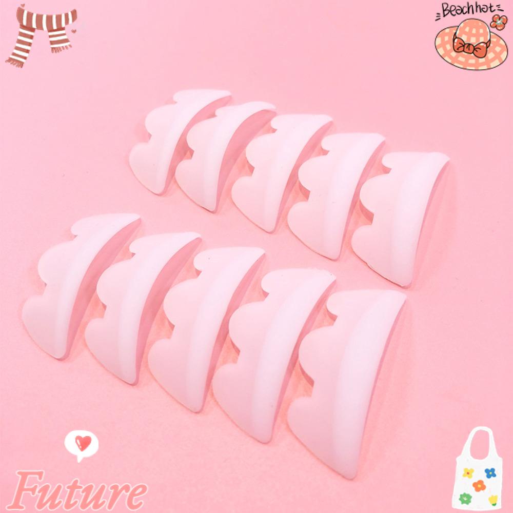 Set 5 Cặp Thanh Silicone Uốn Cong Lông Mi Trang Điểm Tạo Hiệu Ứng 3d