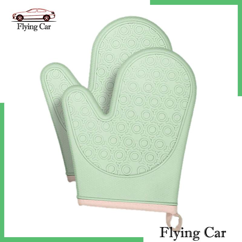 Găng Tay Làm Bếp Có Giá Đỡ Cotton Lót Nồi / Nướng BBQ Lzdjfmy2