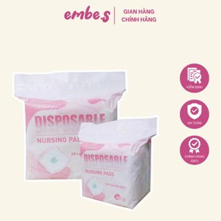 Túi 50 Miếng Lót Thấm Sữa Vcoool Siêu Thấm, Chống Tràn Cho Mẹ embe.s