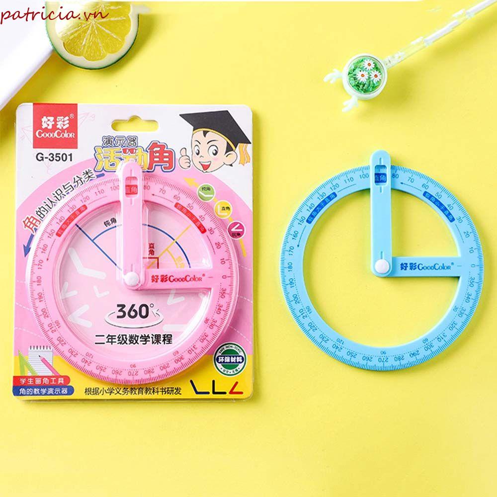 Thước Đo Góc 360 Độ Đa Năng Tiện Dụng Cho Học Sinh