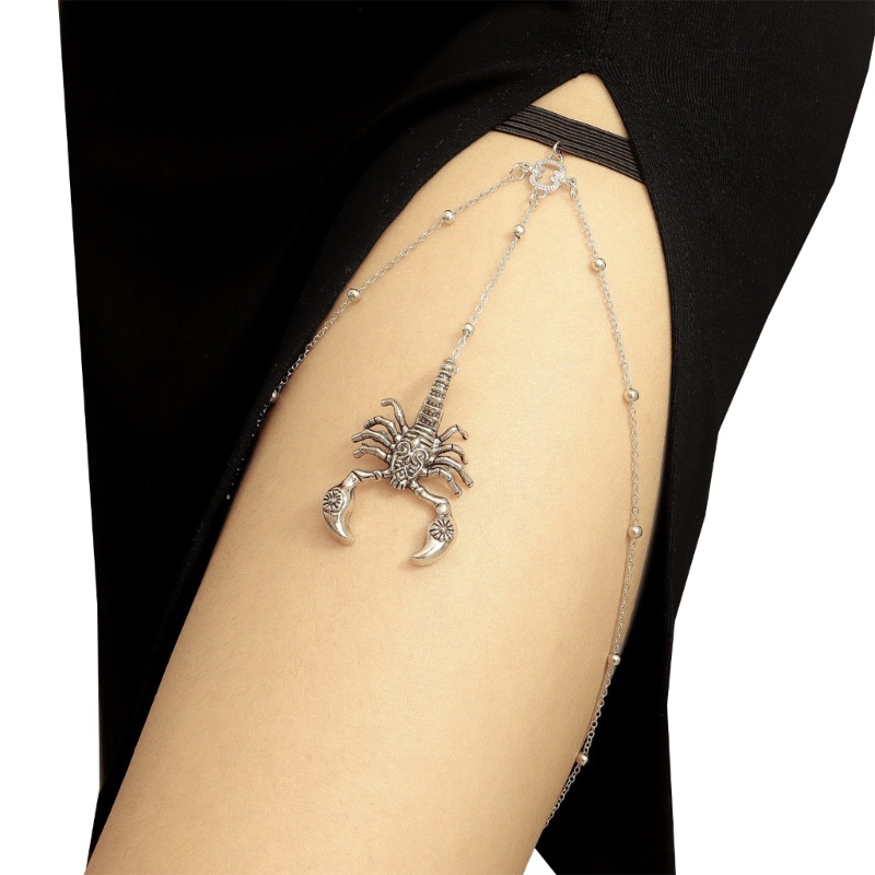 Dây Đeo Cơ Thể Dạng Chuỗi Tua Rua Hình Bướm Màu Vàng / Bạc Quyến Rũ Thời Trang Mùa Hè Cho Nữ