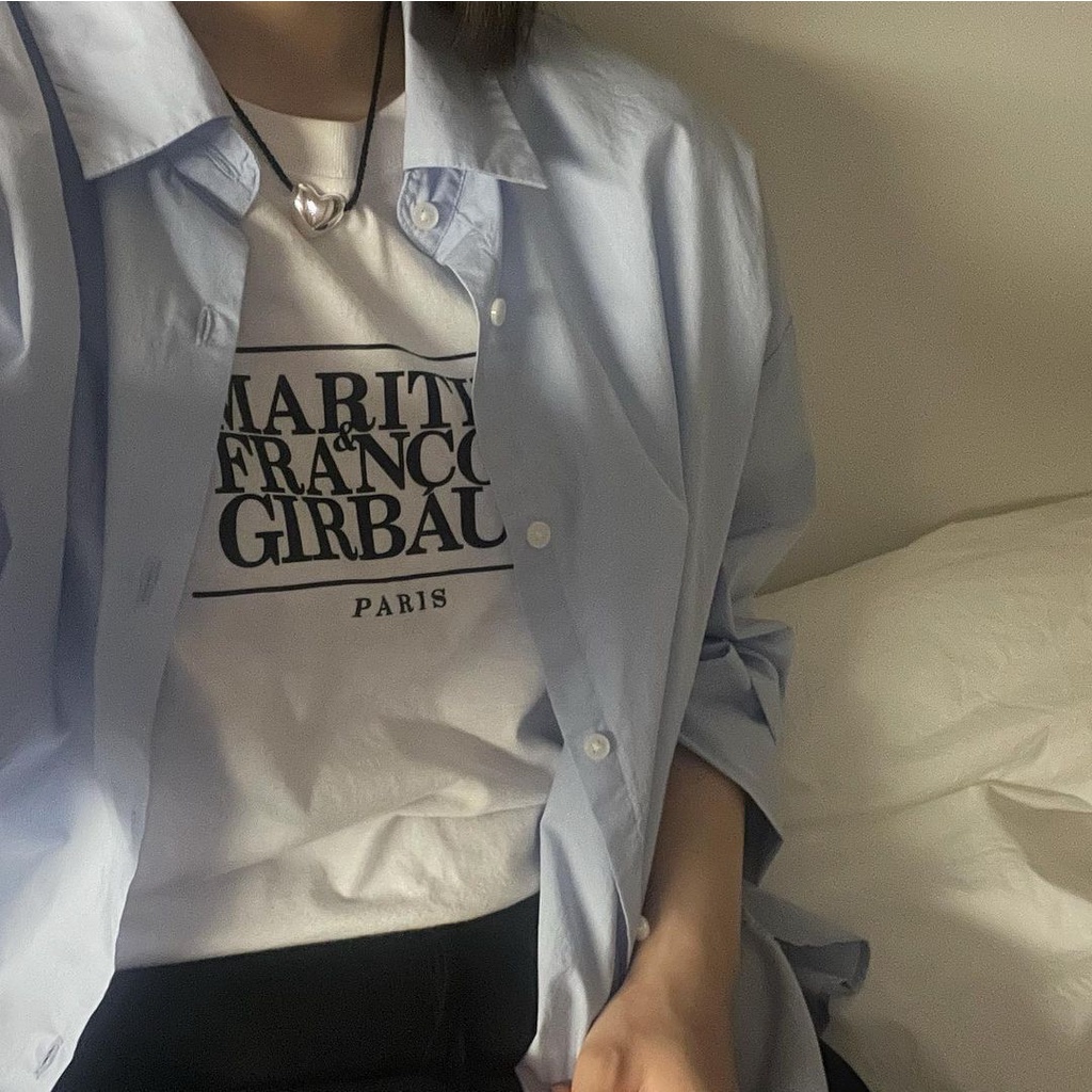 Áo Thun Tay Ngắn In Hình Marithe Niche jennie Thời Trang Mùa Hè 2023 Phong Cách Hàn Quốc Cho Nữ