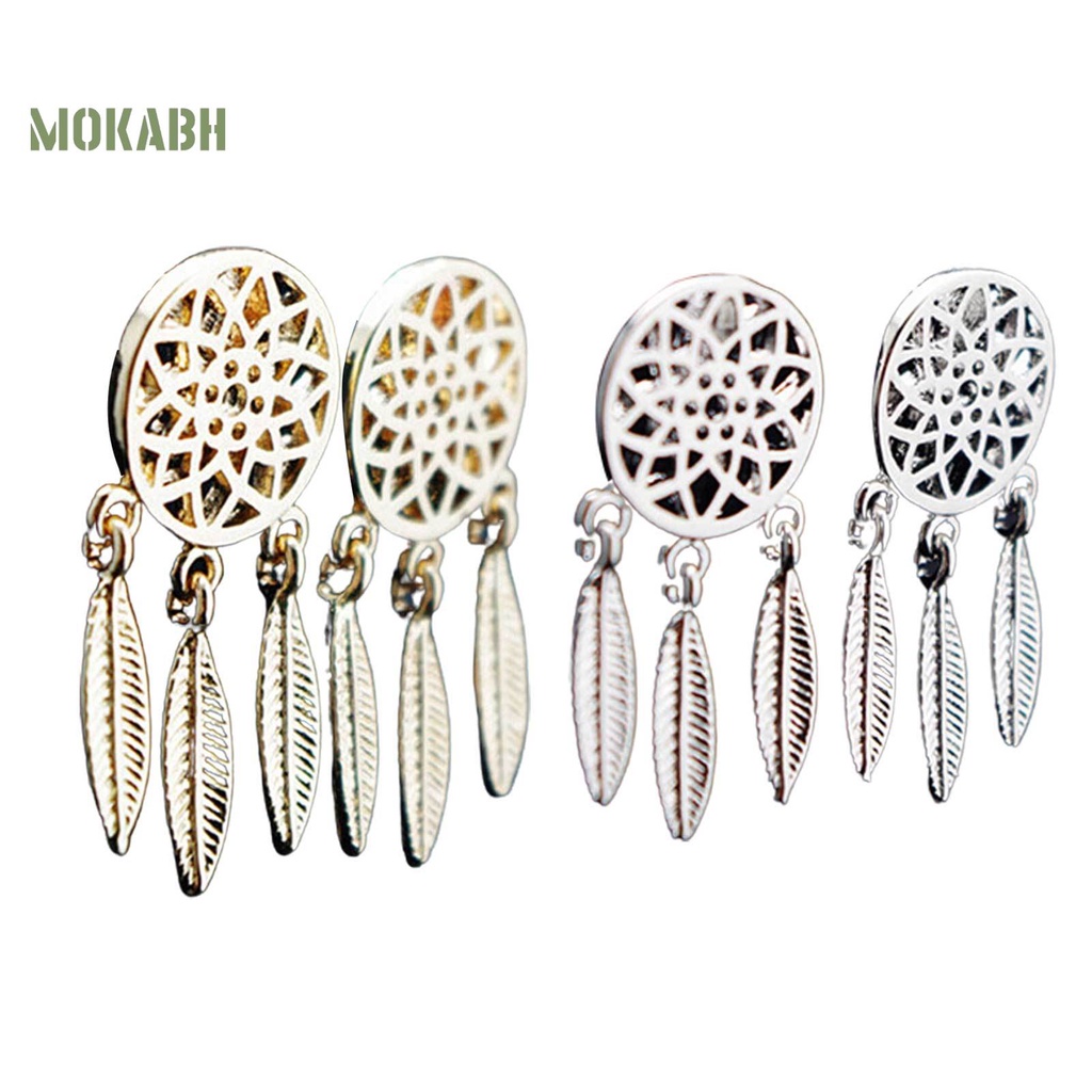 Bông Tai Hình Vòng Bắt Giấc Mơ Phong Cách Bohemia Dành Cho Nữ