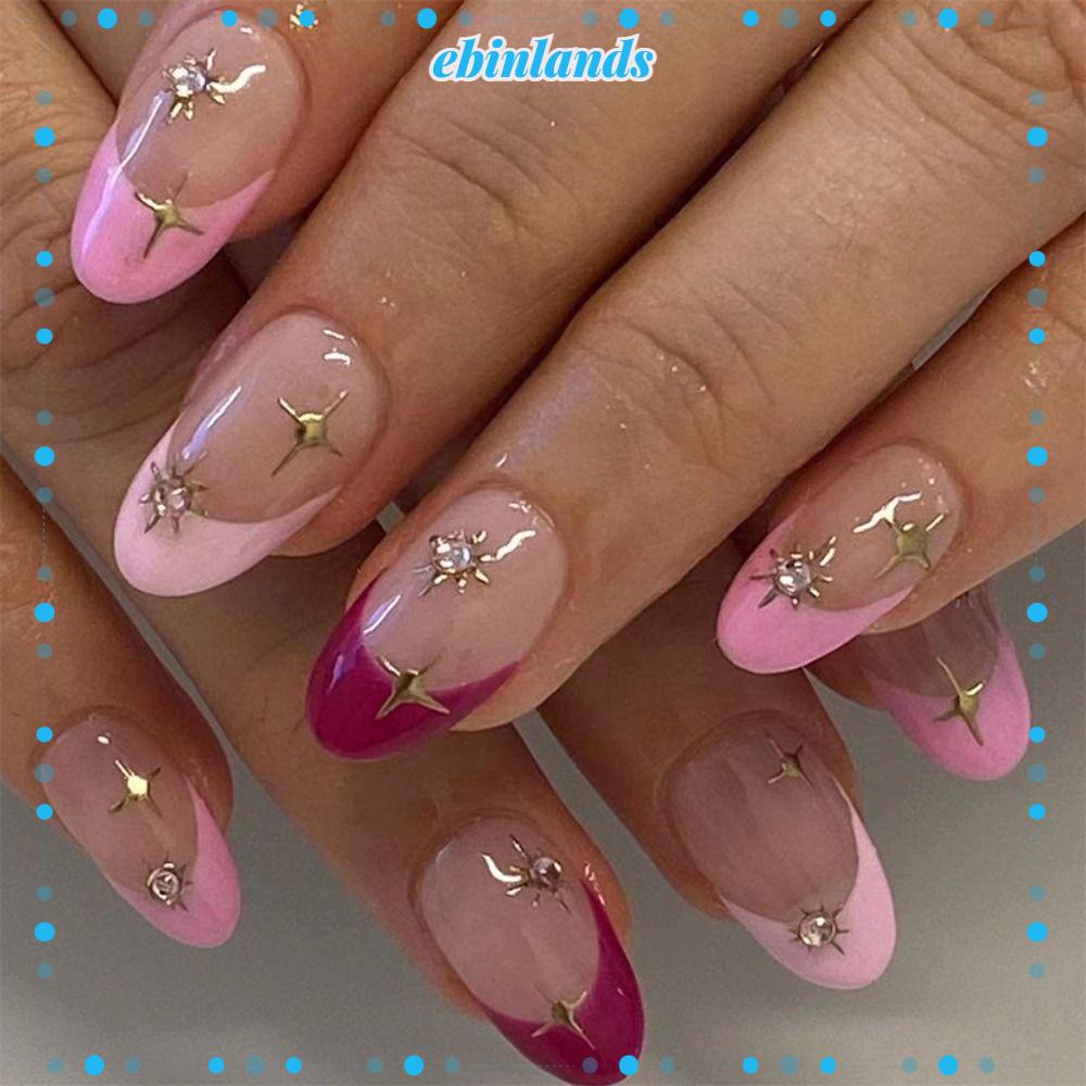 Set 24 Móng Tay Giả Có Thể Tháo Rời