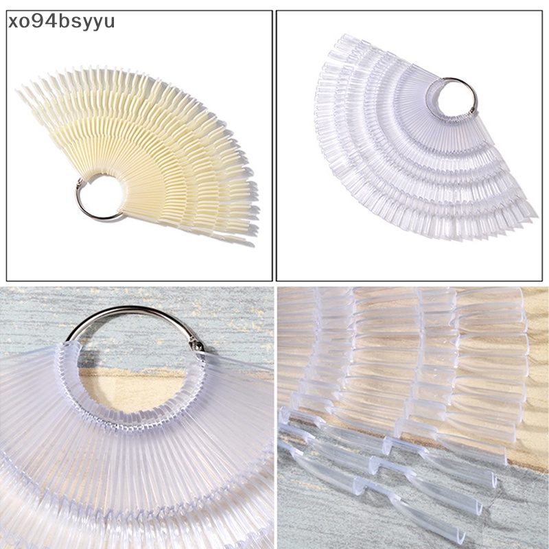 Set 150 Que Móng Tay Giả Hình Quạt Xo94Bsyu