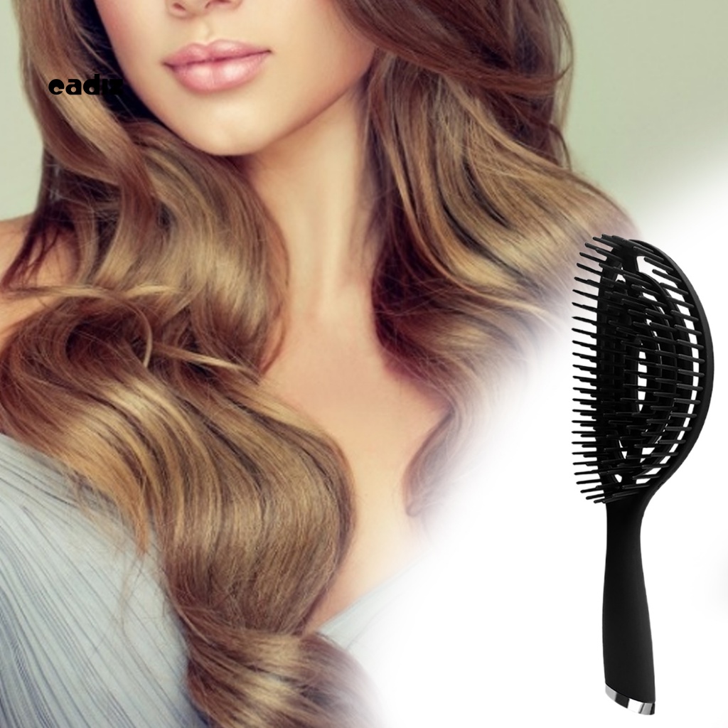 Lược Chải Tóc Mát Xa Da Đầu Bằng Nhựa TPE Thiết Kế Tay Cầm Tiện Dụng Cho Salon