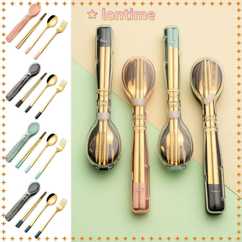 Bộ Dụng Cụ Ăn Bằng Thép Không Gỉ 304 Cao Cấp