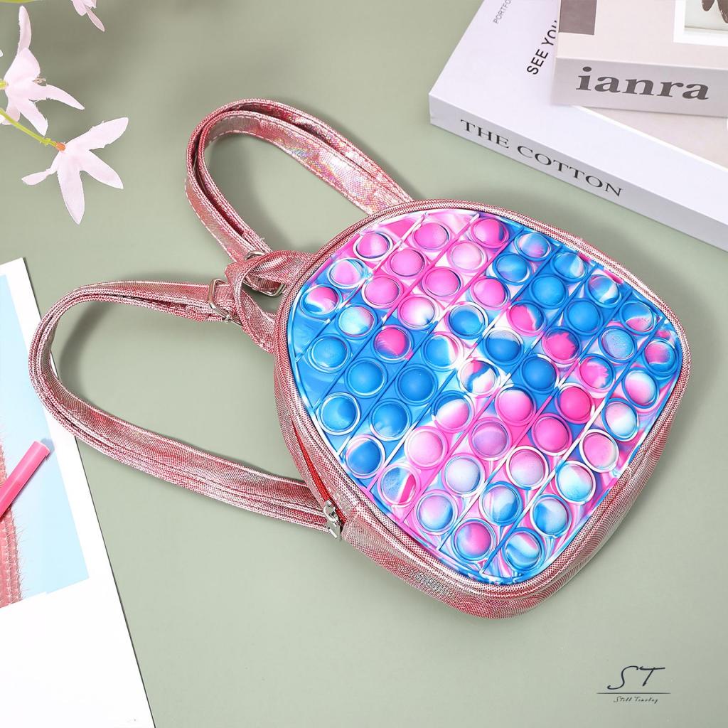 Ba Lô Bong Bóng CY03-Kids Trọng Lượng Nhẹ Vui Nhộn Đồ Chơi Nhấn Nút Cảm Ứng