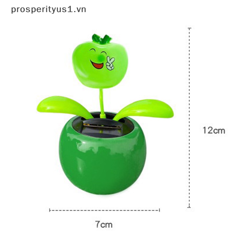 [prosperityus1] Đầu Lắc Tự Động Trang Trí Nội Thất Xe Hơi Apple