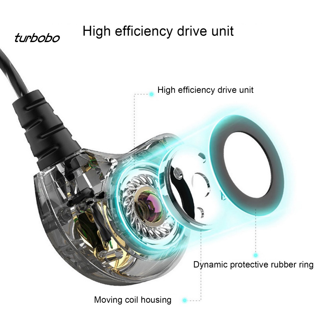 Tai Nghe Nhét Tai Jack 3.5mm Có Nút Điều Khiển Âm Lượng turbobo K1