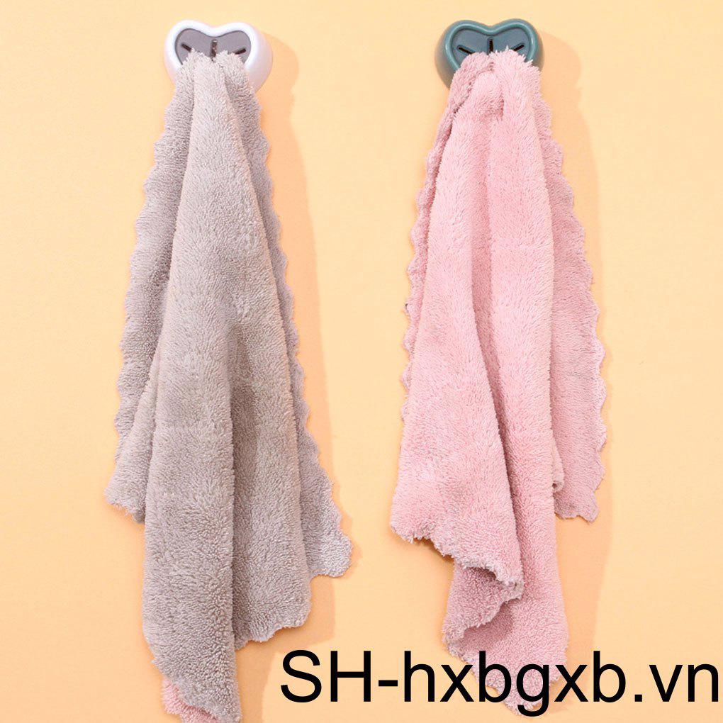 Giá Đỡ Khăn Tắm / Tạp Dề Tự Dính Gắn Tường Tiện Dụng Cho Nhà Bếp / Phòng Tắm