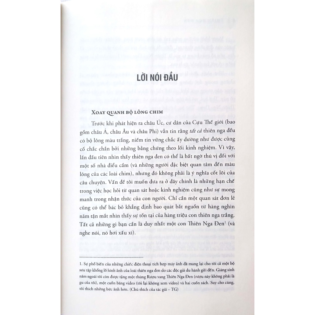 Sách - Thiên Nga Đen