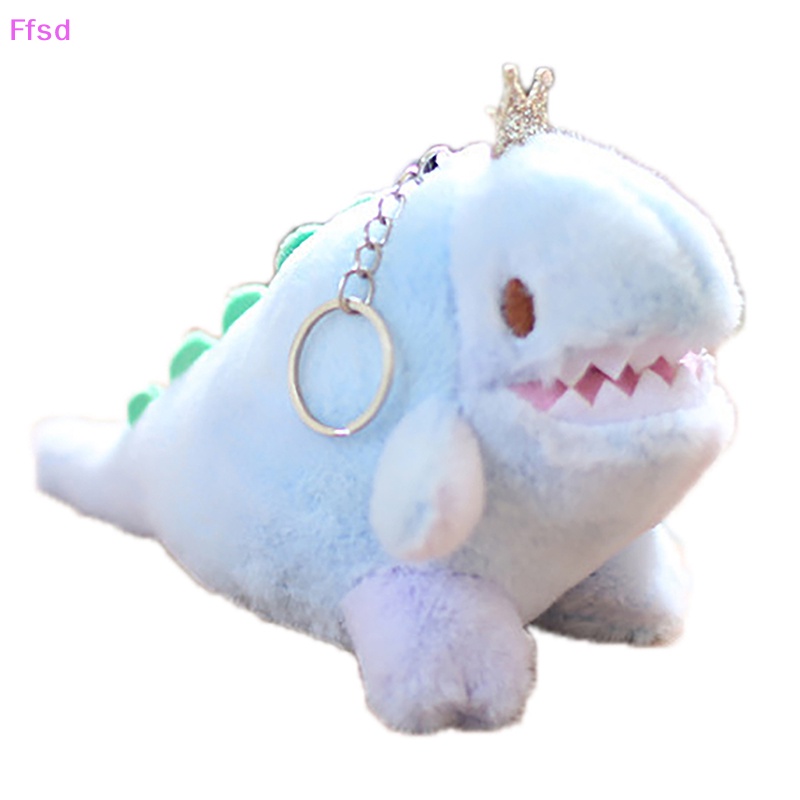{Ffsd} Móc Khóa Hình Khủng Long Nhồi Bông Mềm Mại Đáng Yêu Dành Cho Nữ