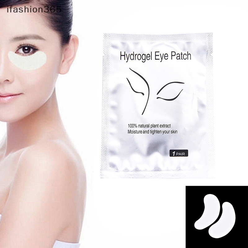 Set 10 Miếng Dán Hỗ Trợ Nối Mi Giả Không Xơ Vải ifashion365 Đệm Gel Dán Lông Mi Giả Không Xơ Tiện Dụng  Kính Mát Mắtlaslass Chất Lượng Cao