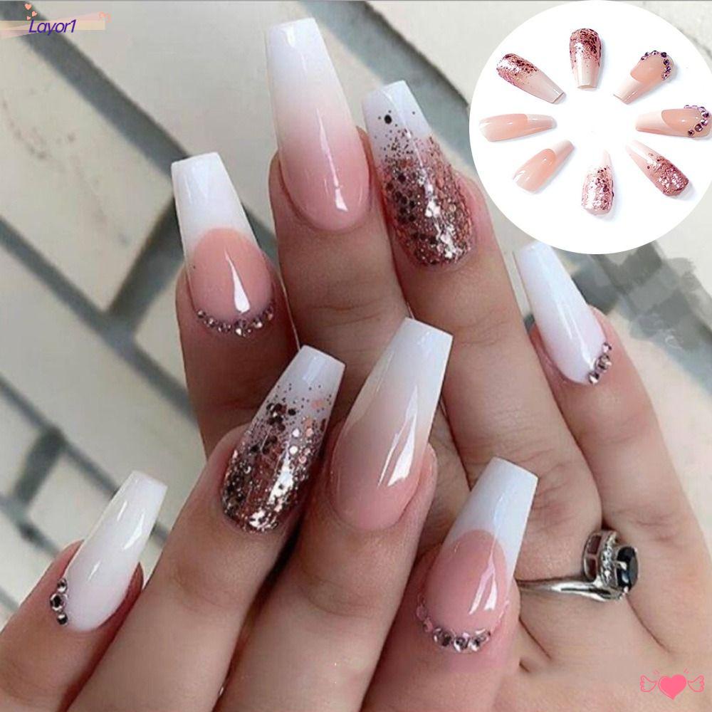 Bộ Móng Tay Giả DIY Che Phủ Toàn Diện Luciite 1