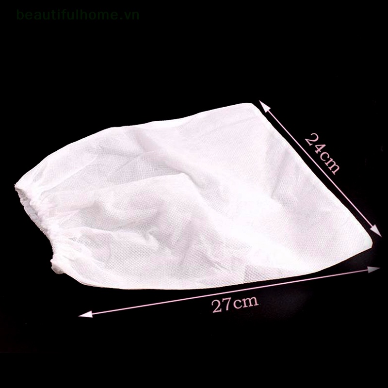 Set 5 Túi Hút Bụi Bằng Vải Không Dệt Màu Trắng Dành Cho Móng Tay Nghệ Thuật