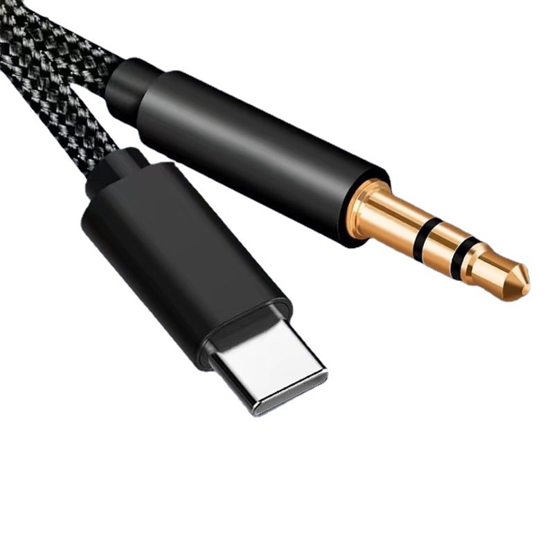 Dây Cáp Chuyển Đổi Âm Thanh Aux Type-C USB-C Sang Giắc Cắm 3.5mm Cho Điện Thoại Di Động