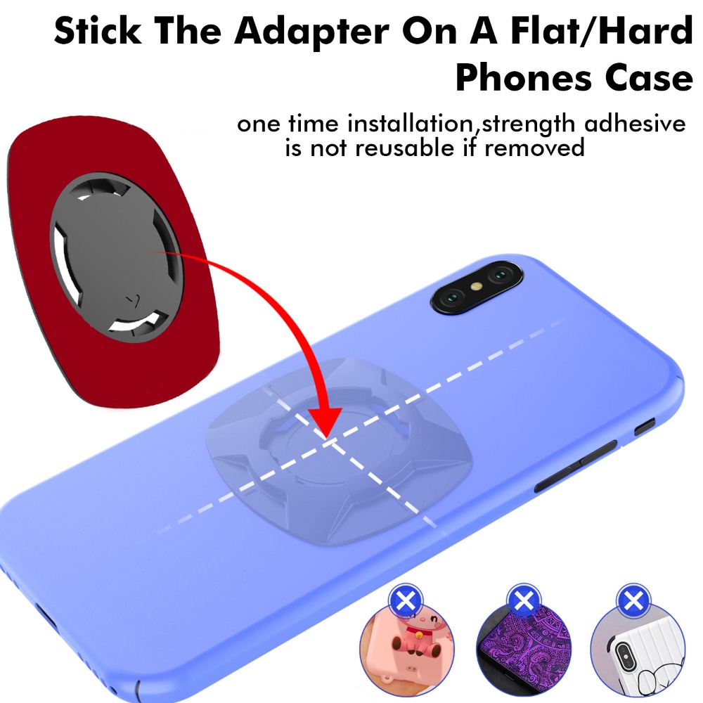 Giá Đỡ Điện Thoại 4.7-7.2 inch Gắn Tay Lái Xe Đạp / Mô Tô Tiện Dụng