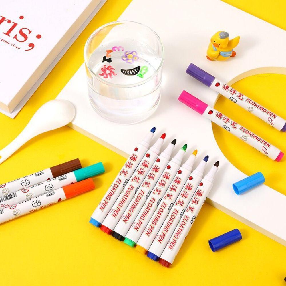 Bút Tô Màu Ma Thuật Theo Phương Pháp Montessori Nổi Trên Mặt Nước Tự Tô Màu Thú Vị Cho Bé