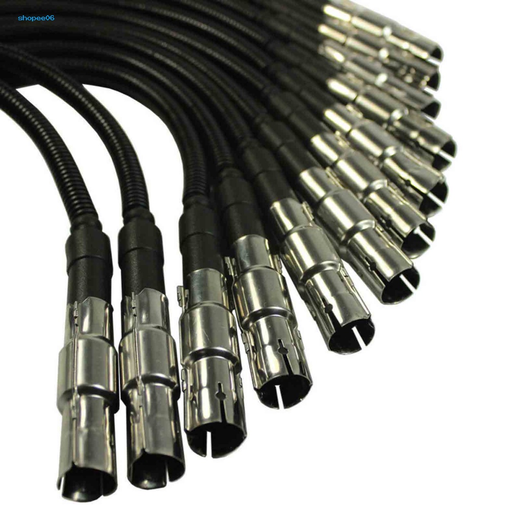 Set 12 Dây Đánh Lửa Bằng Nhựa Chống Mài Mòn 1121500218 Phụ Kiện Cho Mercedes-Benz