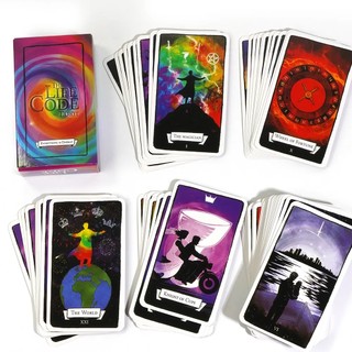 The Life Code Tarot Oracle Card Full English Version Divination Deck Playing Card 78pcs Entertainment Tarot