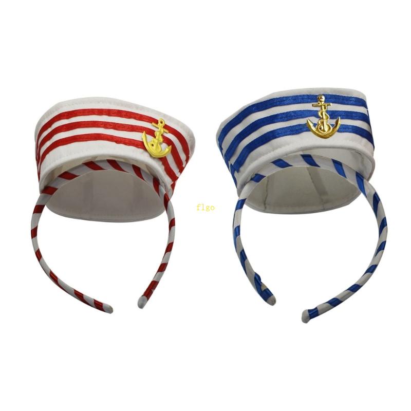 Flgo Băng Đô Cài Tóc Hình Nón Thủy Thủ Mặt Trăng Tinh Tế Sáng Tạo Trang Trí Cho Người Lớn