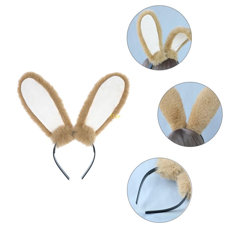 Băng Đô Tai Thỏ Dài Phong Cách Lolita