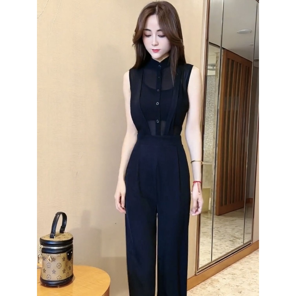 Áo Liền Quần Không Tay Dáng Ôm Thời Trang Mùa Hè 2023 Cho Nữ