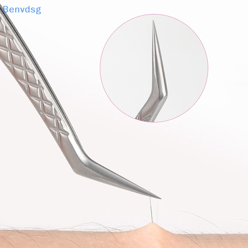 Nhíp Gắn Lông Mi Giả Bằng Thép Không Gỉ Tiện Dụng