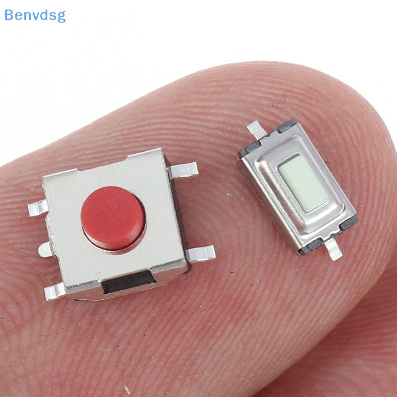 Bộ 100 Nút Công Tắc Cảm Ứng SMD Micro Tactile Điều Khiển Từ Xa Cho Xe Hơi / Máy Tính Bảng